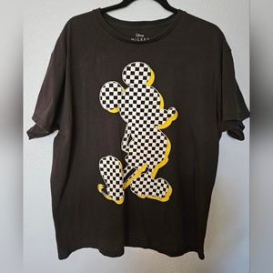 Men's Mickey Mouse Outline T-Shirt